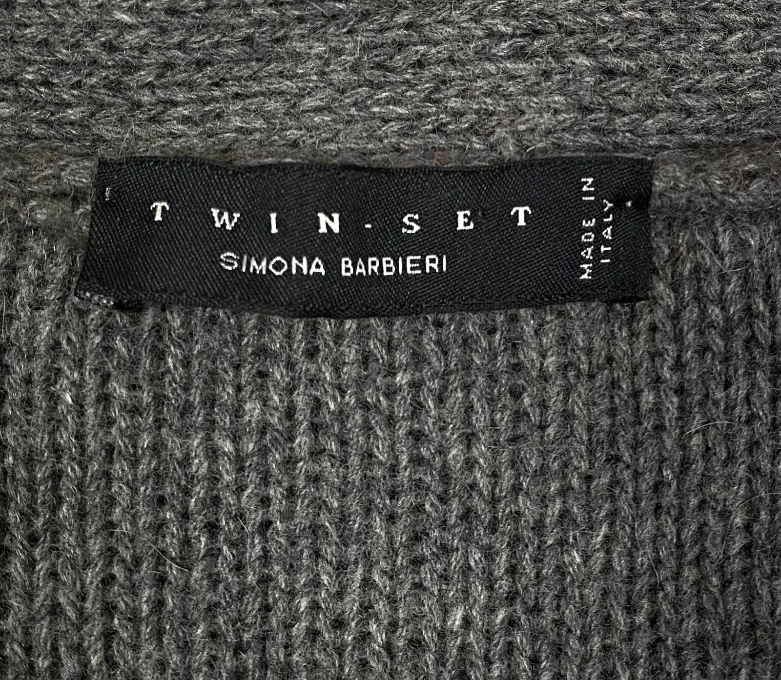 TWINSET Twin-Set Wool Mohair Hooded Cardigan size S Size S / US 4 / IT 40 - 9 Thumbnail