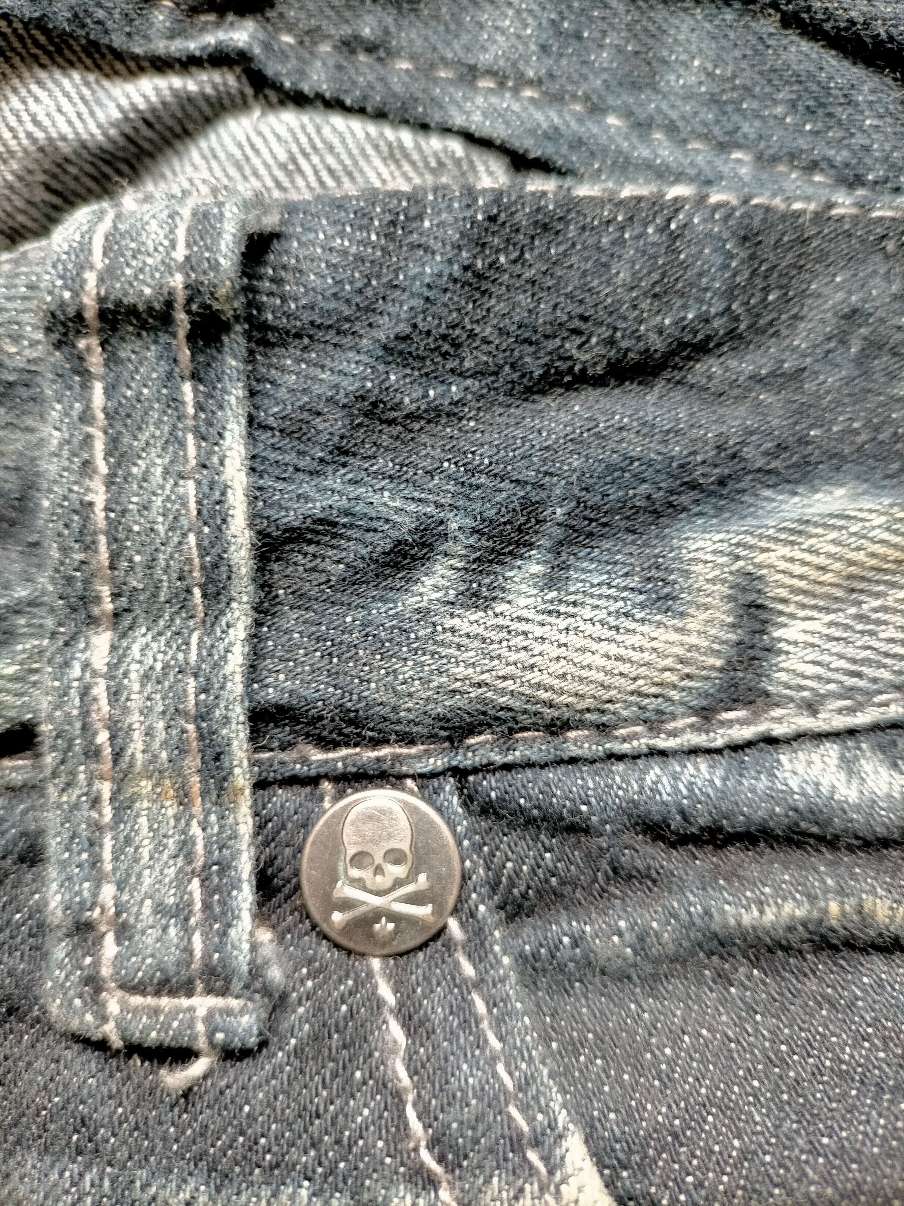 If Six Was Nine Flare Jeans Wild Life Embroidered Spider Boot cut denim Size US 33 - 23 Thumbnail