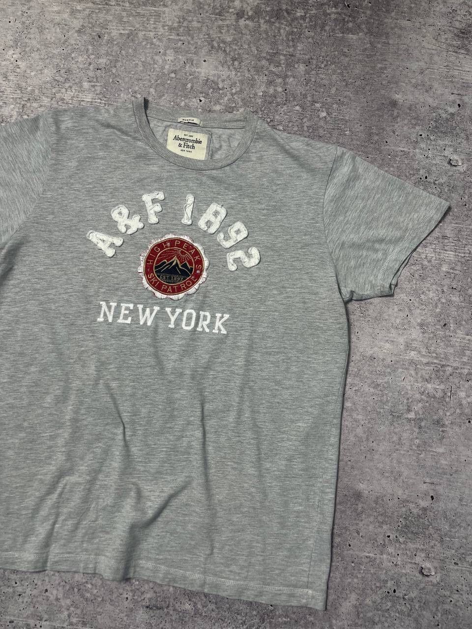 Abercrombie & Fitch Vintage Abercrombie And Fitch Big Logo Tee T-Shirt Y2K Size US XL / EU 56 / 4 - 3 Thumbnail