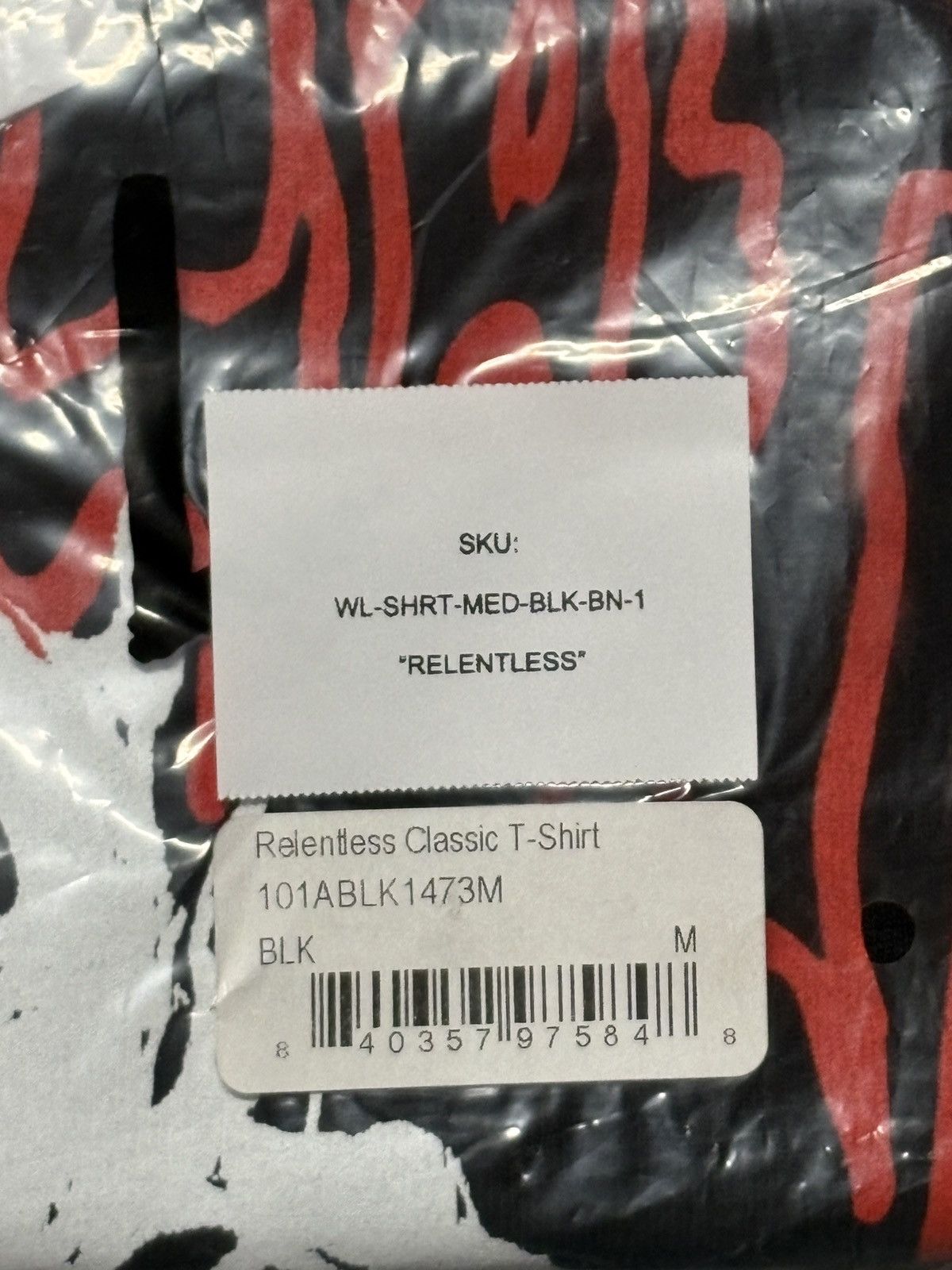 Warren Lotas 2025 Warren Lotas “RELENTLESS” Faded Black T-Shirt Size M Size US M / EU 48-50 / 2 - 8 Thumbnail