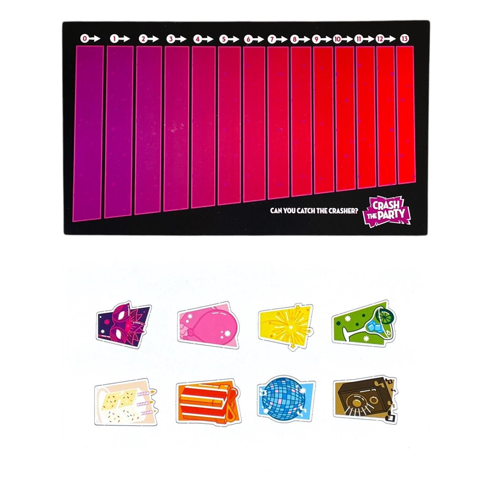The Unbranded Brand Crash The Party Board Game NEW Complete 2-8 Players Size ONE SIZE - 3 Thumbnail