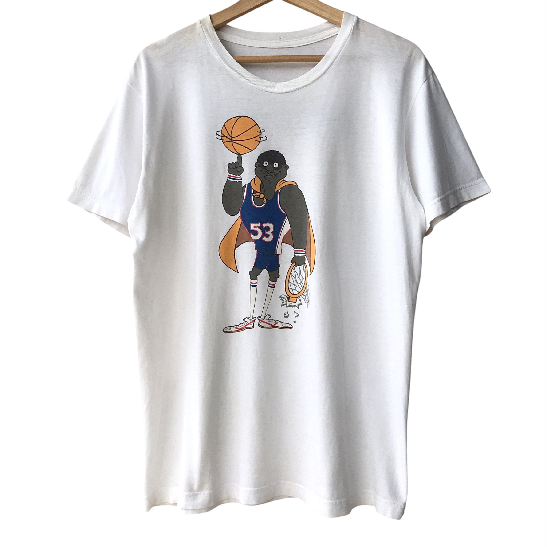 Chocolate Thunder Darryl Dawkins 76ers Vintage 1990s NBA Tee