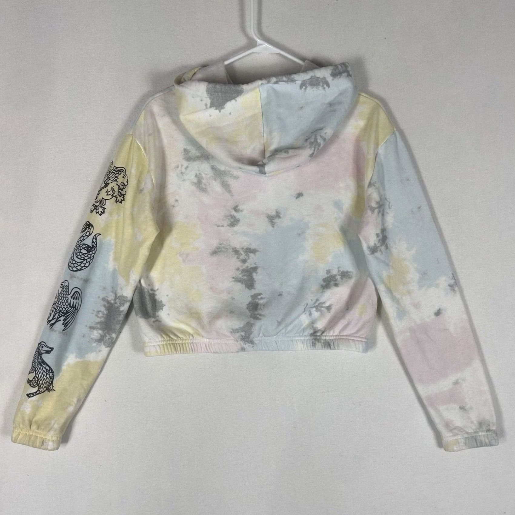 Vintage Harry Potter Hoodie Womens Small Tye Die Deathly Hallows Wizard HP Size S / US 4 / IT 40 - 7 Thumbnail