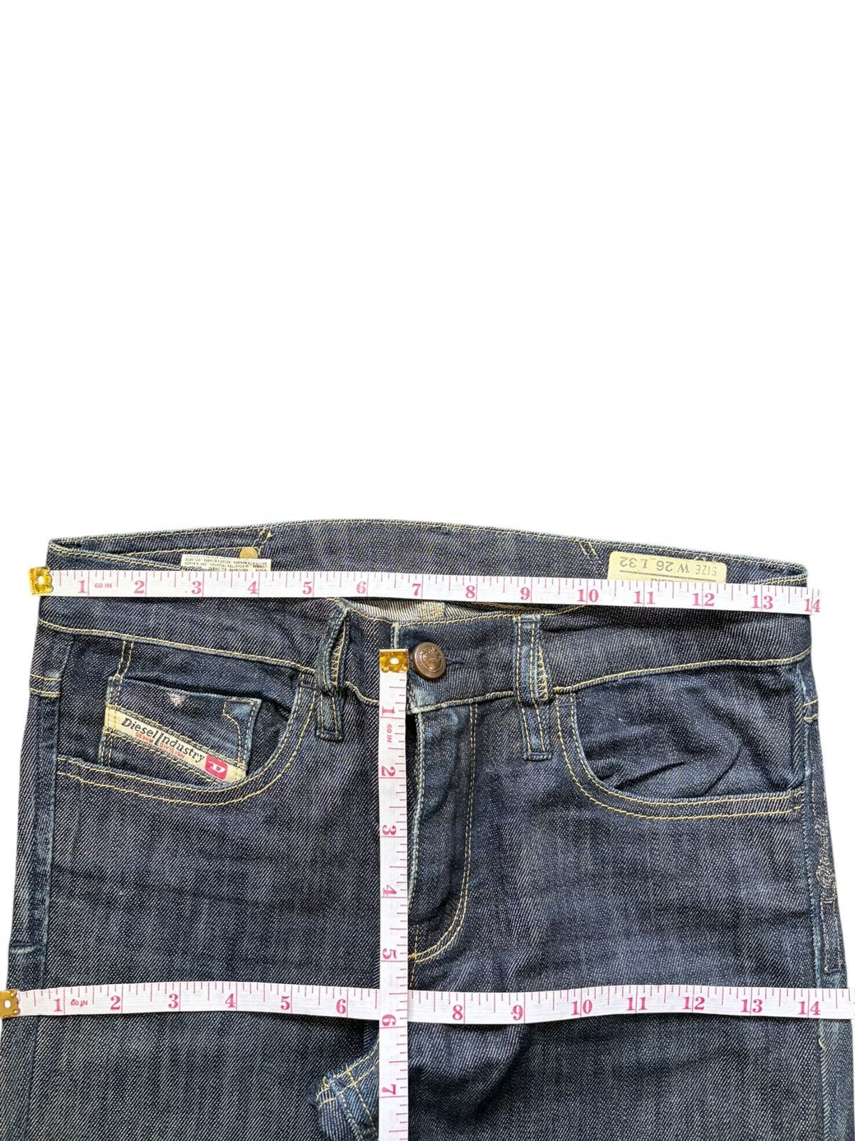 Diesel Vintage Italy Diesel Livy Faded Wash Distressed Jeans Size 27" / US 4 / IT 40 - 6 Thumbnail