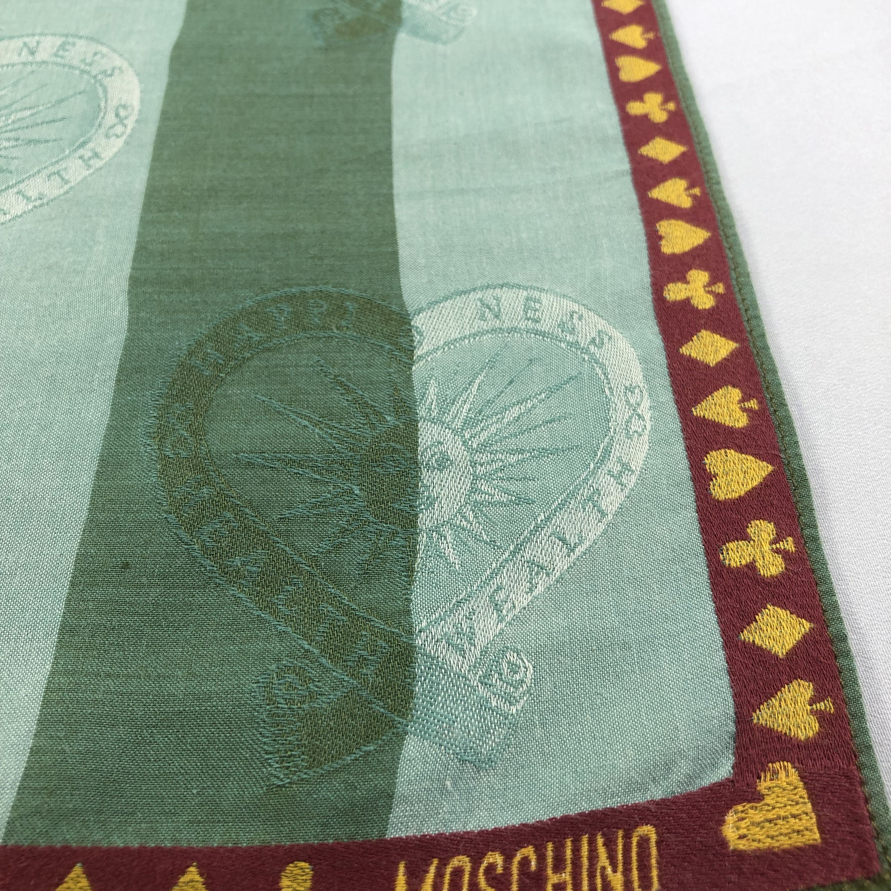Moschino Moschino Handkerchief Neckerchief Bandana H1583 Size ONE SIZE - 5 Thumbnail