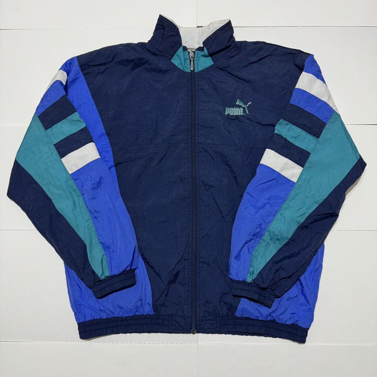 Puma Vintage Tracksuit Men’s 90’s Track Top Jacket Size L