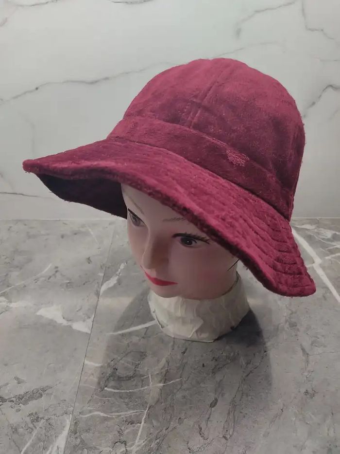 Japanese Brand Vintage Art Velvet Japanese Brand Bucket Hat Size ONE SIZE - 1 Thumbnail