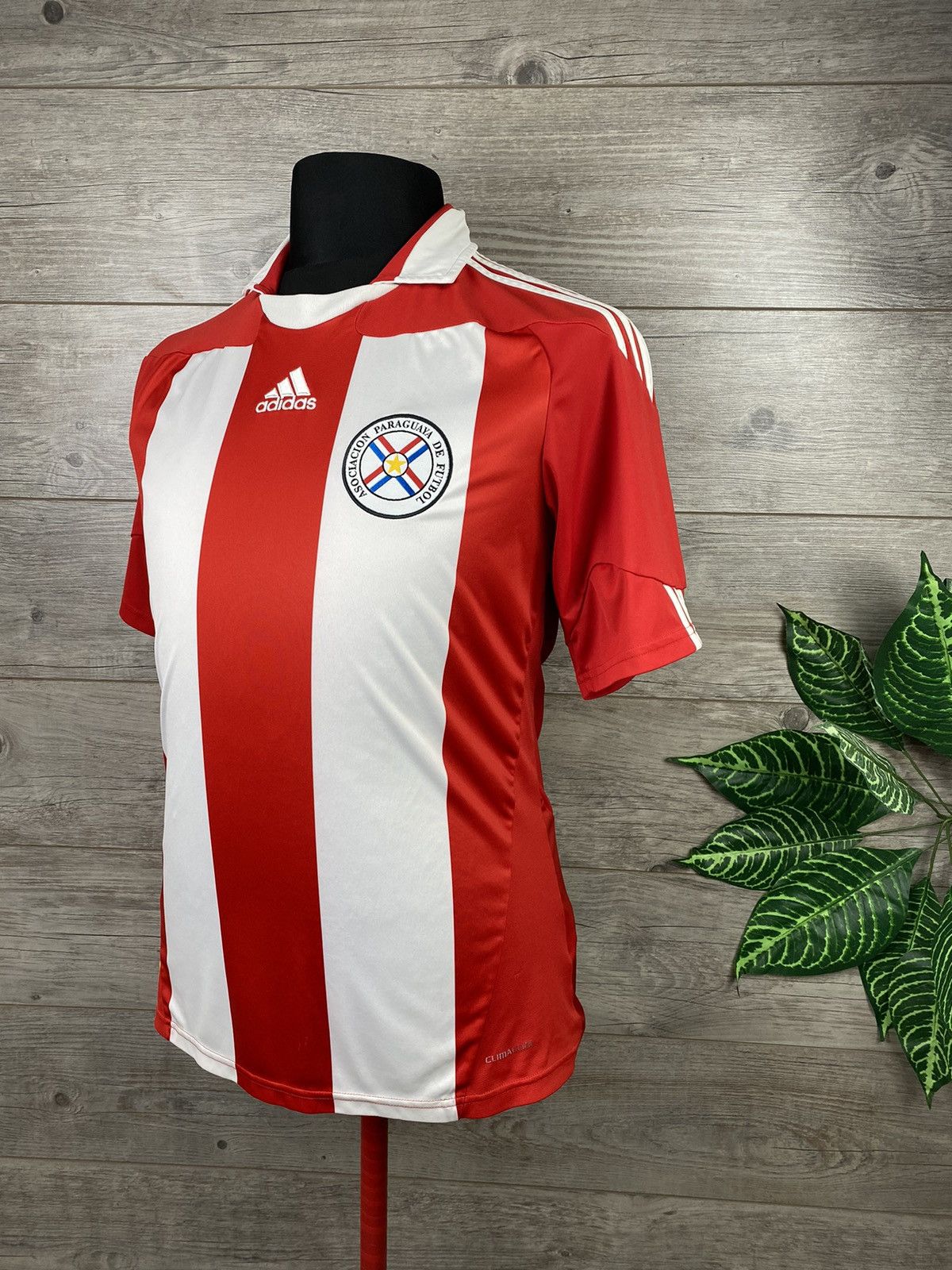 Adidas Paraguay 2009 Adidas Home Jersey Size US S / EU 44-46 / 1 - 3 Thumbnail