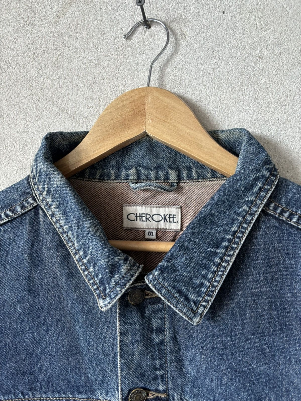 Helmut Lang HELMUT LANG STYLE CROPPED FADED DIRTY WASH DENIM JACKET Size US XL / EU 56 / 4 - 4 Thumbnail