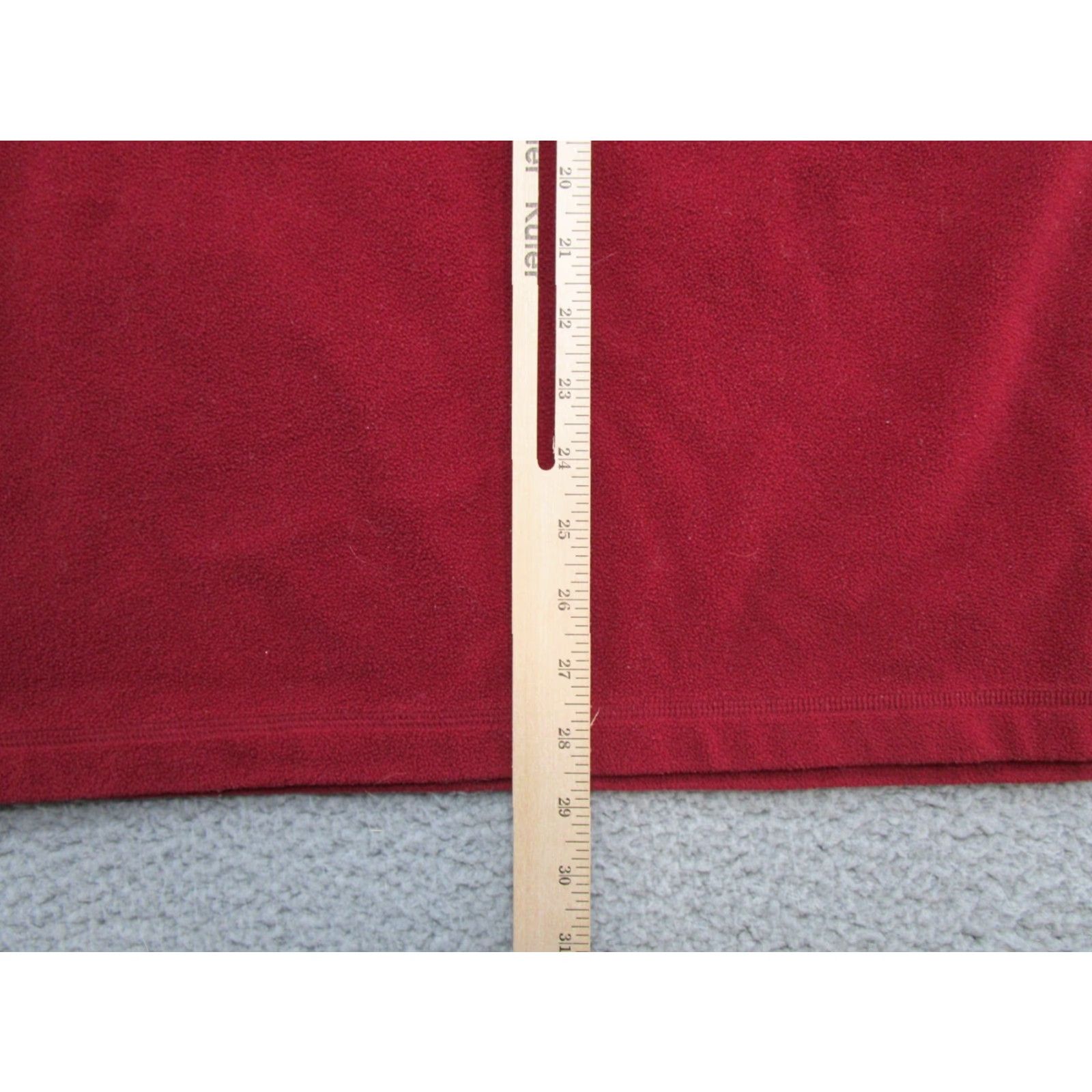 Nike VINTAGE Nike Center Swoosh Silver Tag Red Fleece Sweatshirt in Size Medium Size US M / EU 48-50 / 2 - 6 Thumbnail