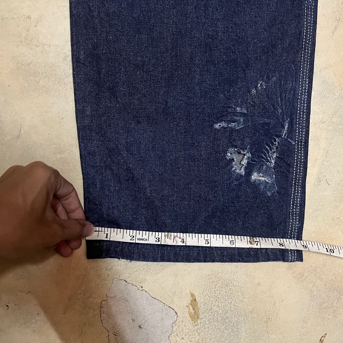 Lee Lee Union Made Blue Denim Overall Size US 32 / EU 48 - 15 Thumbnail