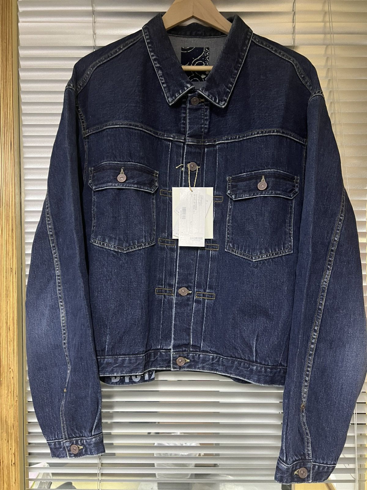 Visvim ICT 25SS 101X JKT DMGD-1012