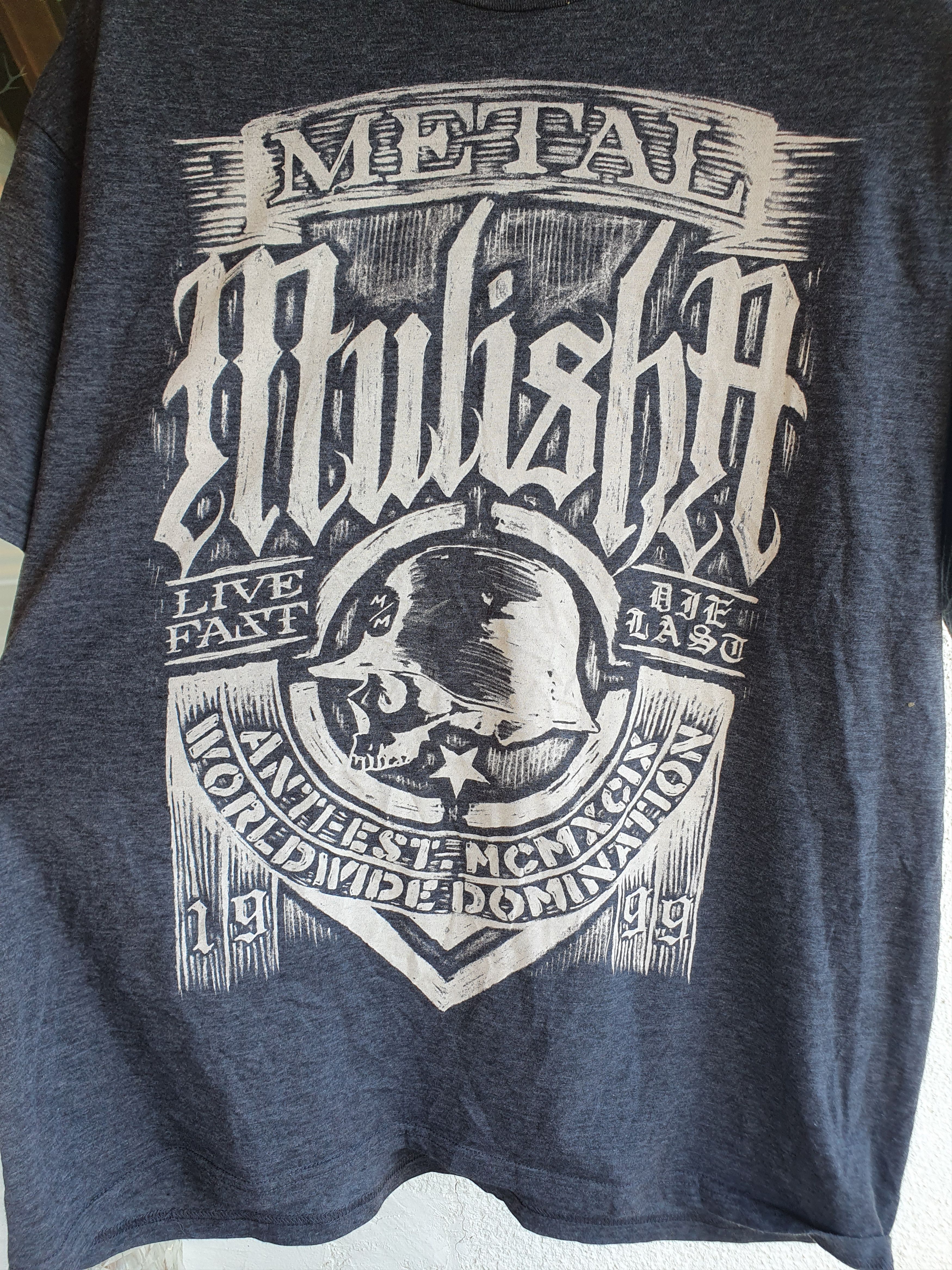 Metal Mulisha Metal Mulisha Worldwide Domination 1999 t-shirt sz XL Size US XL / EU 56 / 4 - 6 Thumbnail