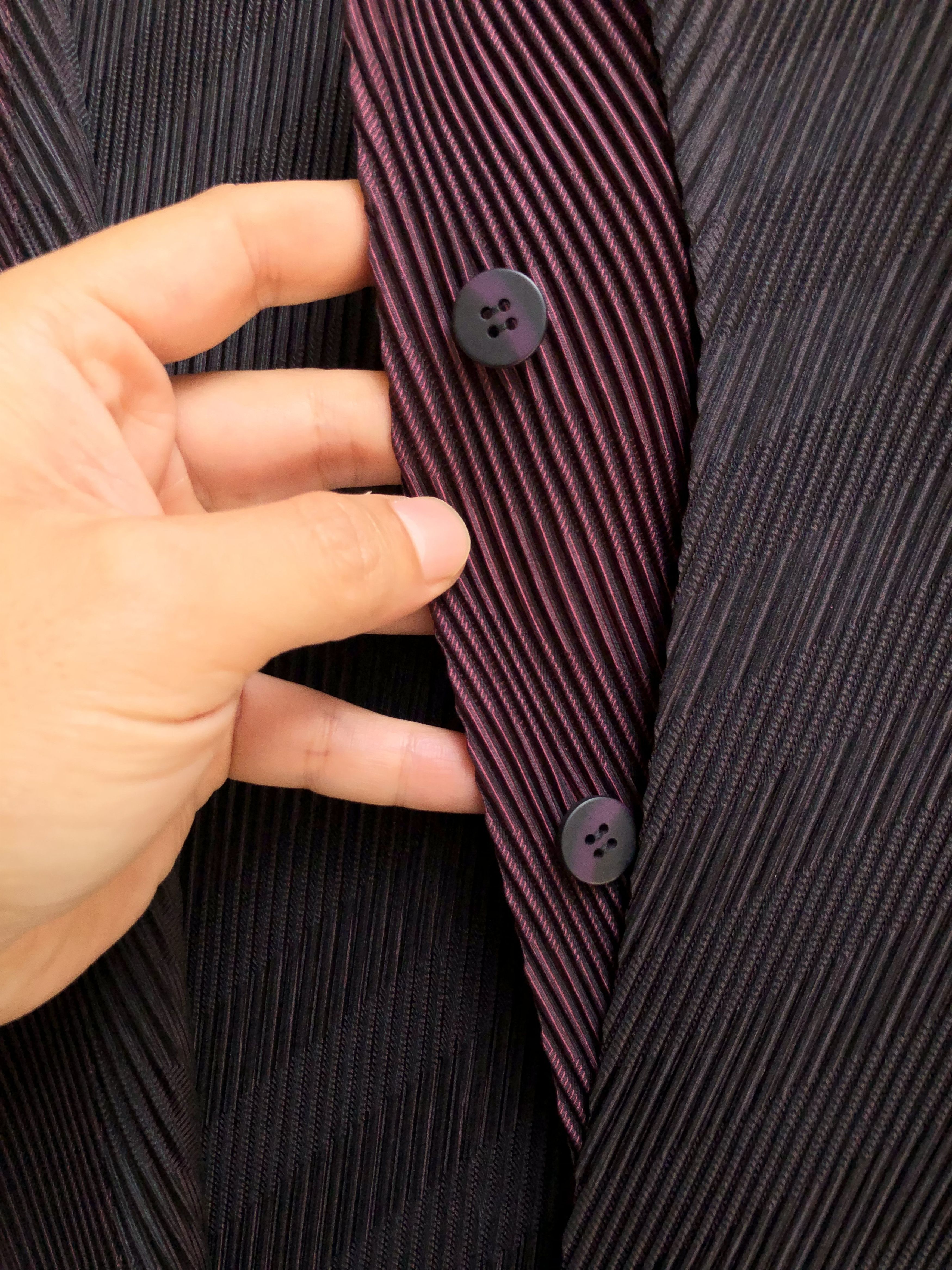 RARE🔥A/W2015 DRACULA DRAPE PLEATS LIGHT CARDIGAN JACKET