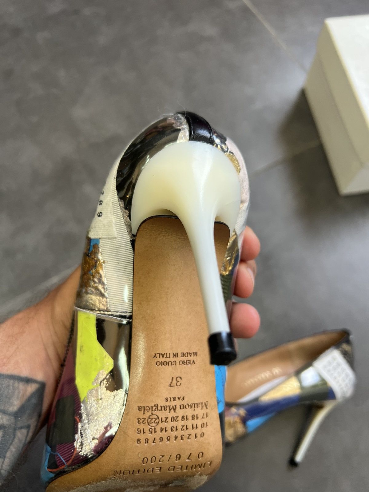 Maison Margiela SS17 Maison Margiela Limited Edition PVC transparent heels Size US 7 / IT 37 - 10 Thumbnail