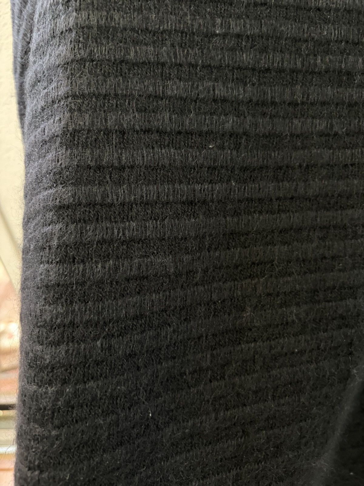 Saint Laurent Paris FW20 Mohair Ribbed Raglan Sweater Size US M / EU 48-50 / 2 - 3 Thumbnail