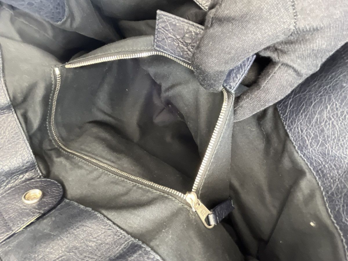 Balenciaga Balenciaga SS12 Archive Cube Leather Tote Black/Dark Navy Size ONE SIZE - 12 Thumbnail