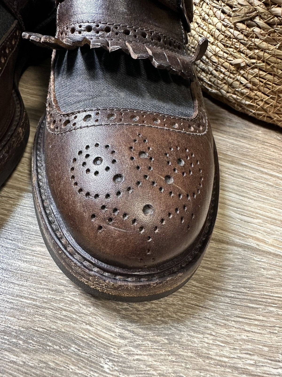 Brunello Cucinelli BRUNELLO CUCINELLI Tassel Monk Strap Brogues Loafers Boots Size US 8 / EU 41 - 4 Thumbnail