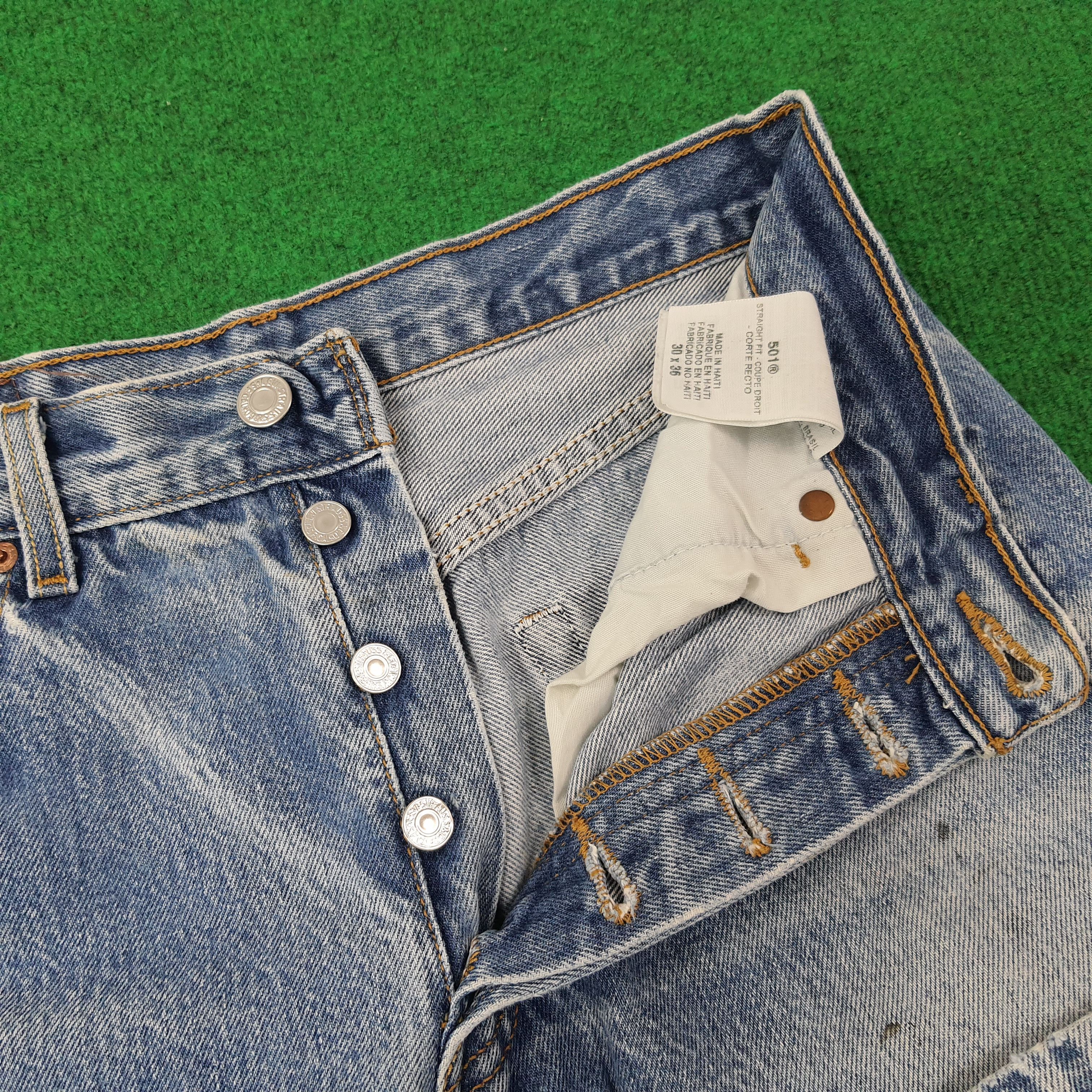 Levi's Vintage Levi's 501 Denim Distressed Paint Jeans C252N10 Size US 28 / EU 44 - 6 Thumbnail