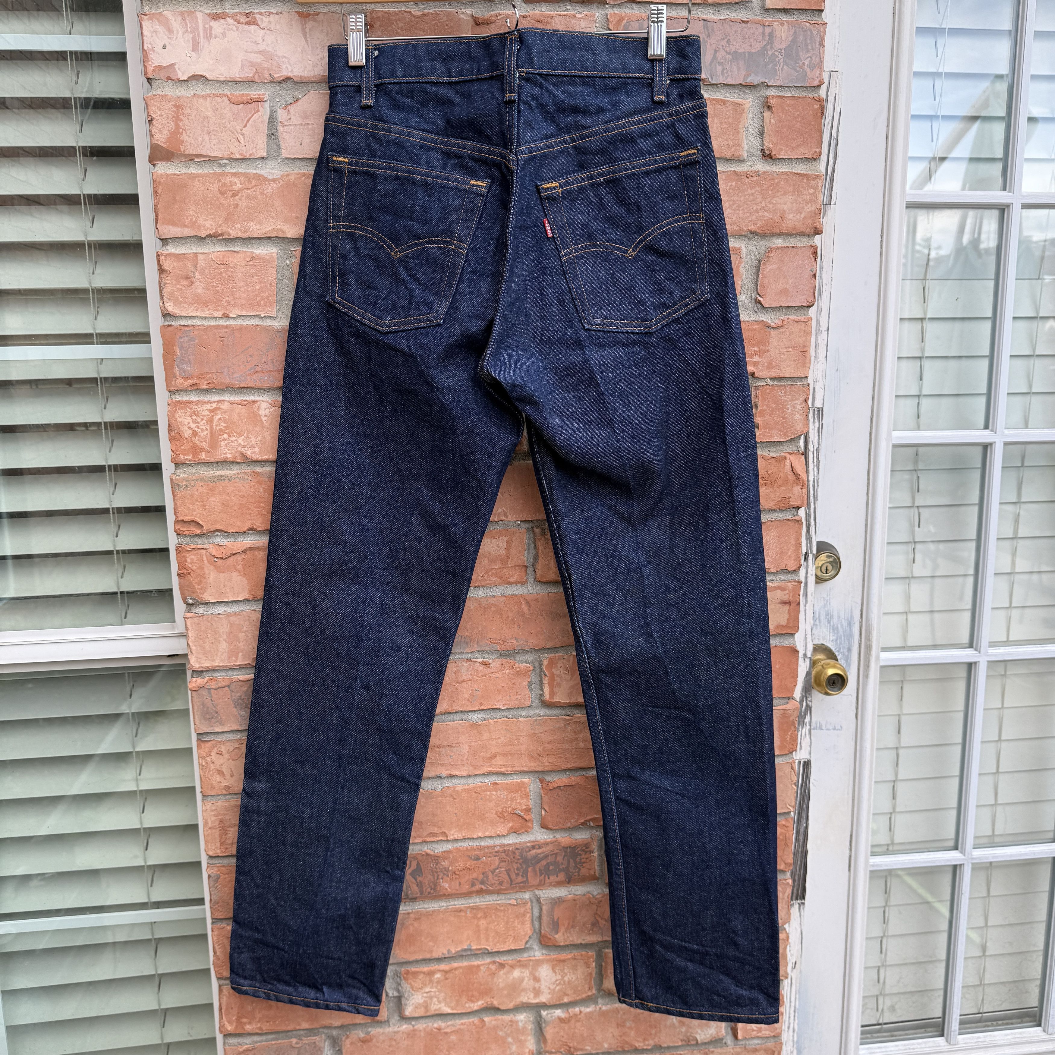 Levi's Vintage 80s Levis 505 Blue Zipper fly Denim Made USA Size US 29 - 4 Thumbnail