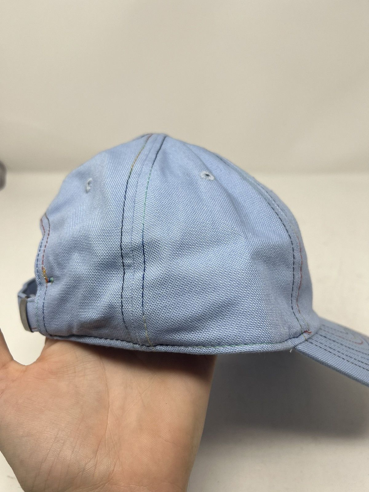 Jordan Brand × Nike Jordan X J Balvin baby blue strap back hat FW22 rare Size ONE SIZE - 5 Thumbnail