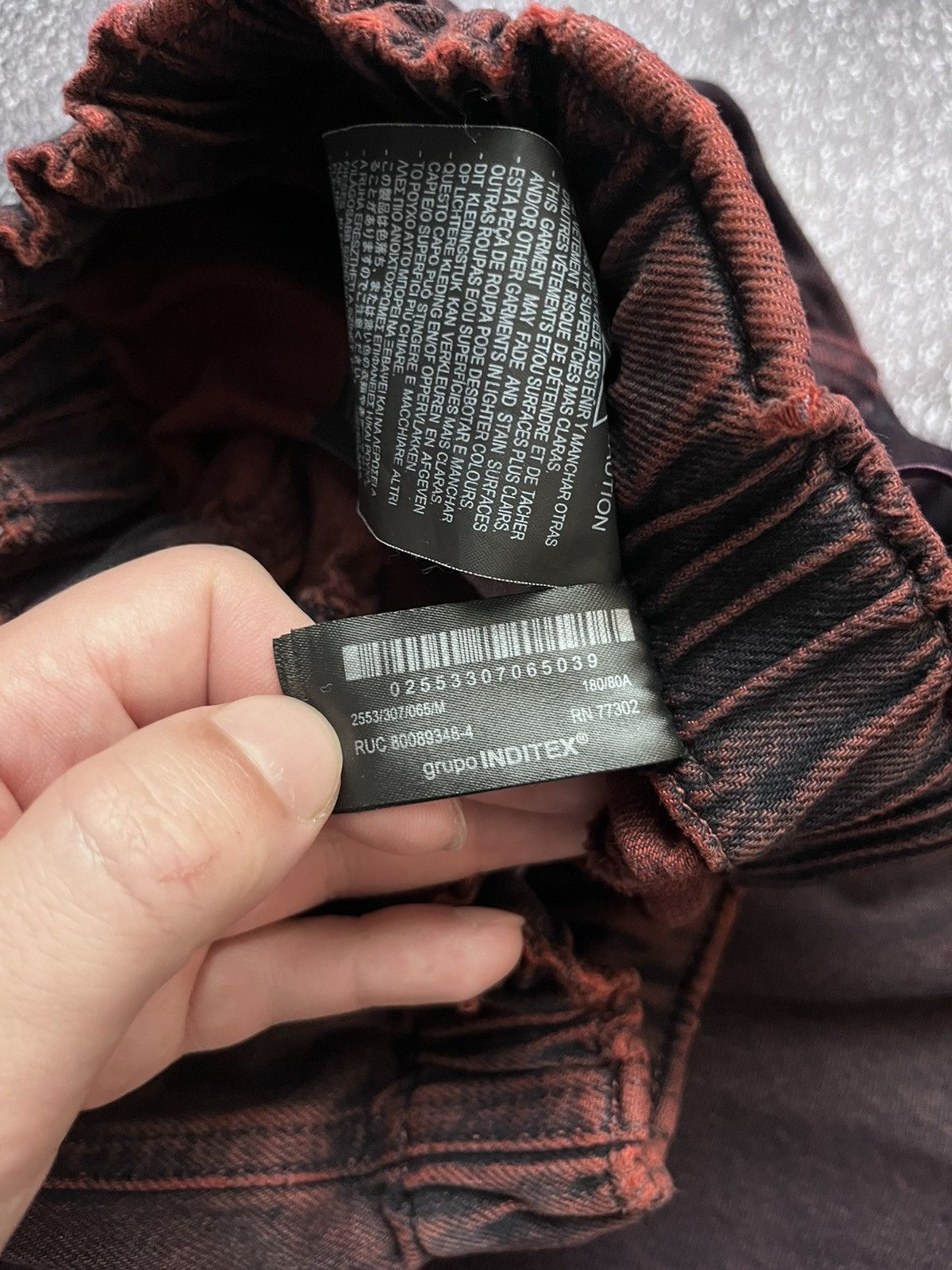 Zara ZARA PARACHUTE RED BLACK JAPAN PANTS Size US 34 / EU 50 - 12 Thumbnail