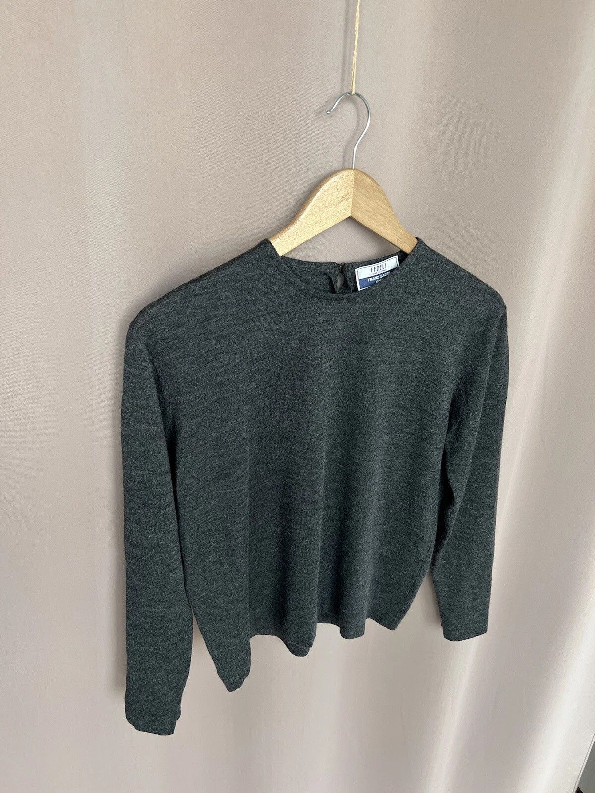 Fedeli Fedeli Franz Sauer Köln Wool Jumper Womens Size 42 (S/M) Size S / US 4 / IT 40 - 5 Thumbnail