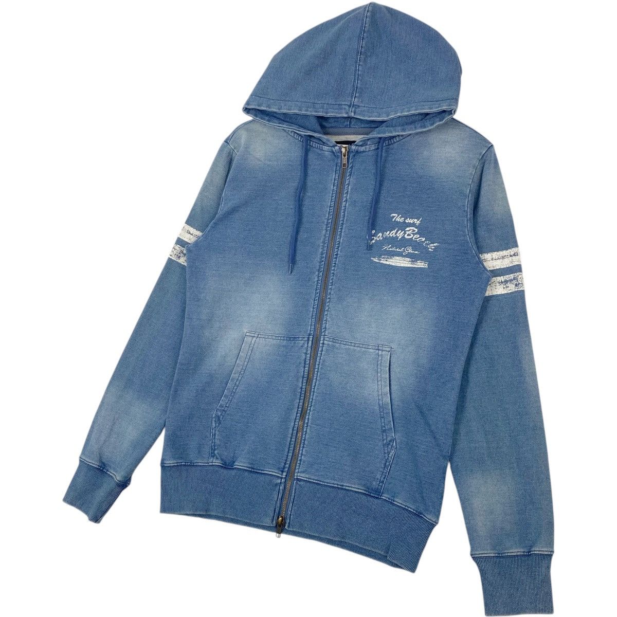 Vintage Vintage Roshell Jeans Jacket Full Zip Blue Pullover Size M Size US M / EU 48-50 / 2 - 2 Thumbnail