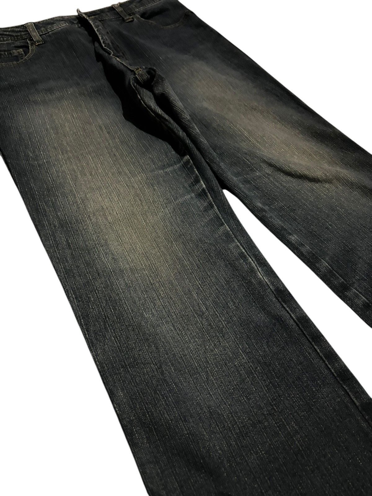 Japanese Brand × Vintage Vtg Japanese Brand Slim Fit Faded Jeans Denim Size US 30 / EU 46 - 3 Thumbnail
