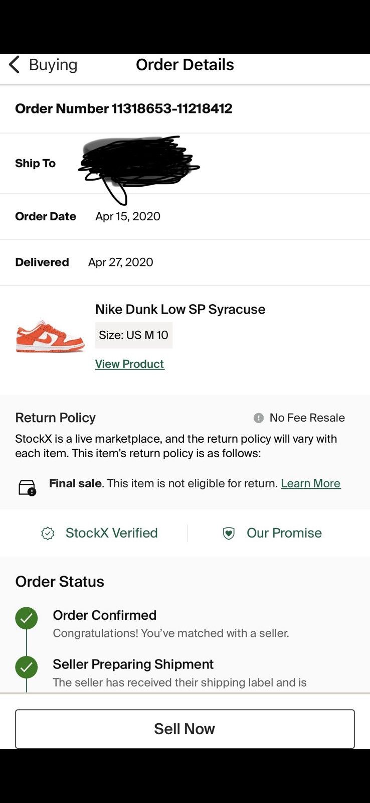 Nike Nike Dunk - Syracuse Size US 10 / EU 43 - 10 Thumbnail