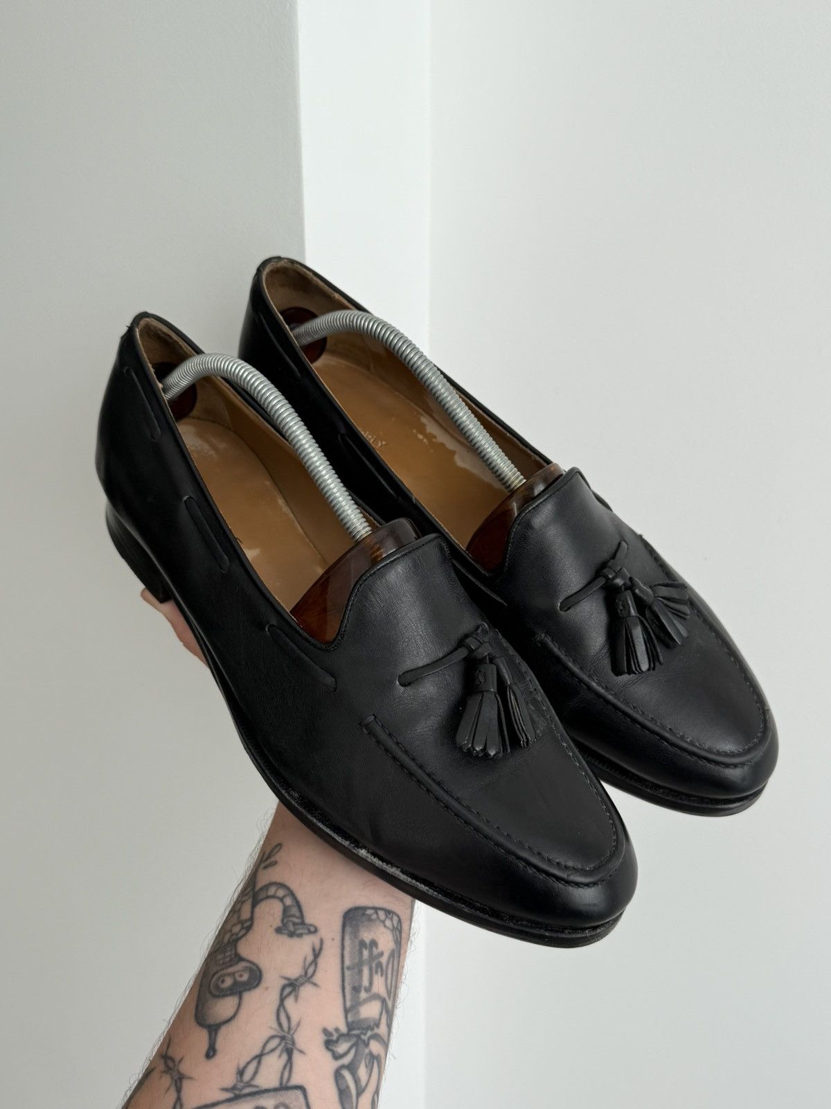 Suitsupply Suitsupply Leather Black Loafers Shoes Size EU 44 Size US 11 / EU 44 - 1 Thumbnail
