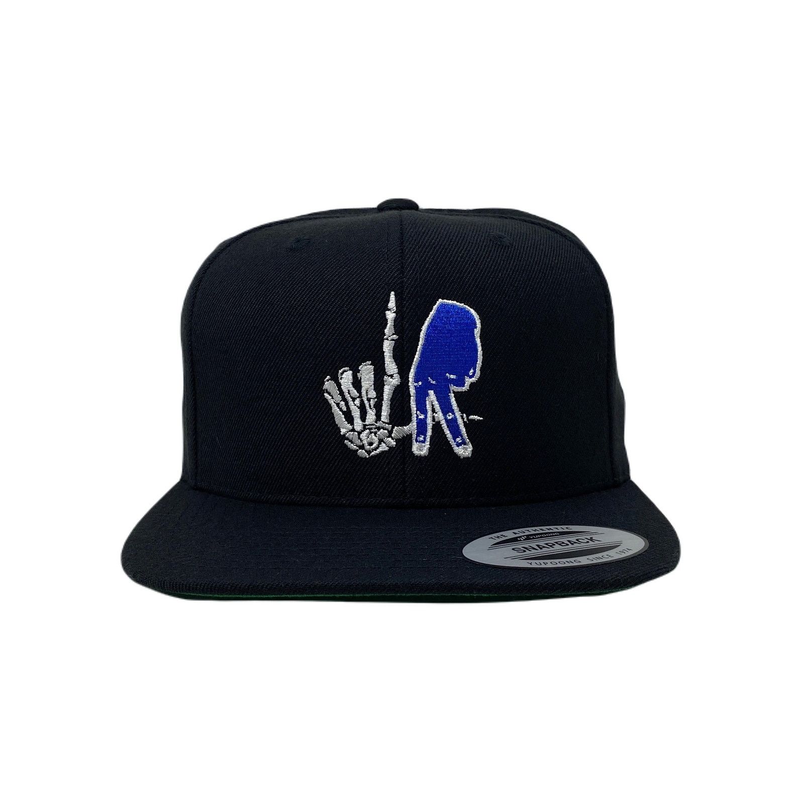 Other Los Angeles Bone Blue Hand Snapback Hat Size ONE SIZE - 2 Thumbnail