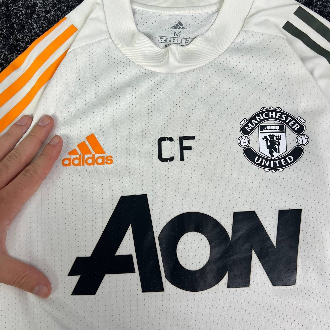 Adidas Adidas Manchester United Blokecore Jersey Football Tee Size US M / EU 48-50 / 2 - 5 Thumbnail