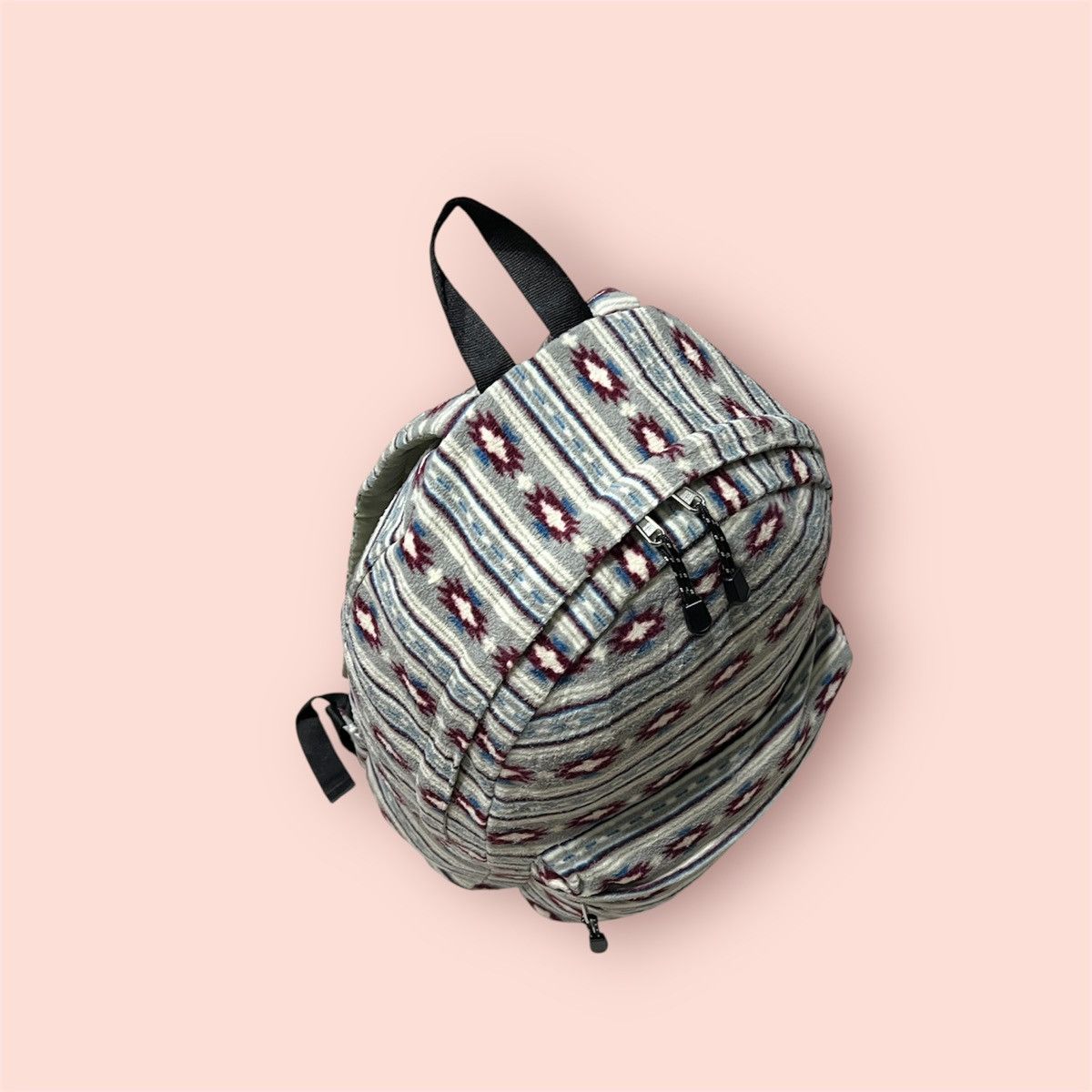 Uniqlo VINTAGE UNIQLO MICRO FLEECE NORDIC NATIVE BACKPACK Size ONE SIZE - 8 Thumbnail