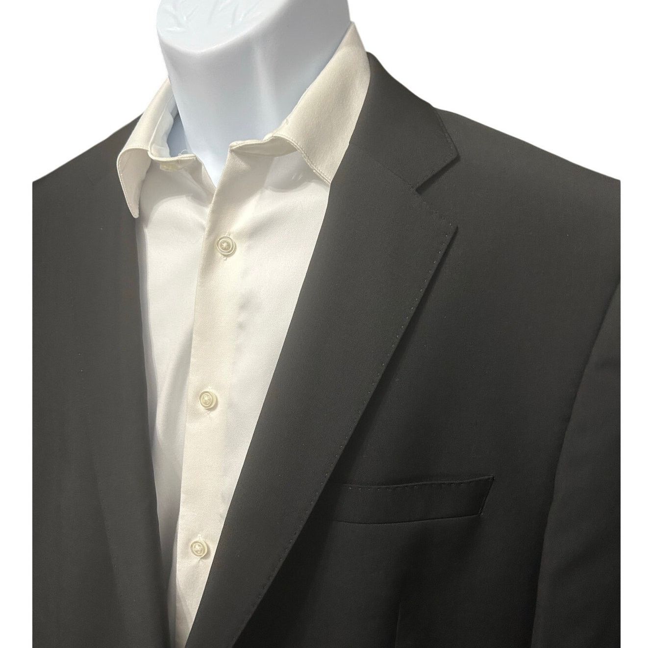 Hugo Boss Hugo Boss The Jam/Sharp Black Slim Fit Blazer 46L Size 46L - 2 Thumbnail