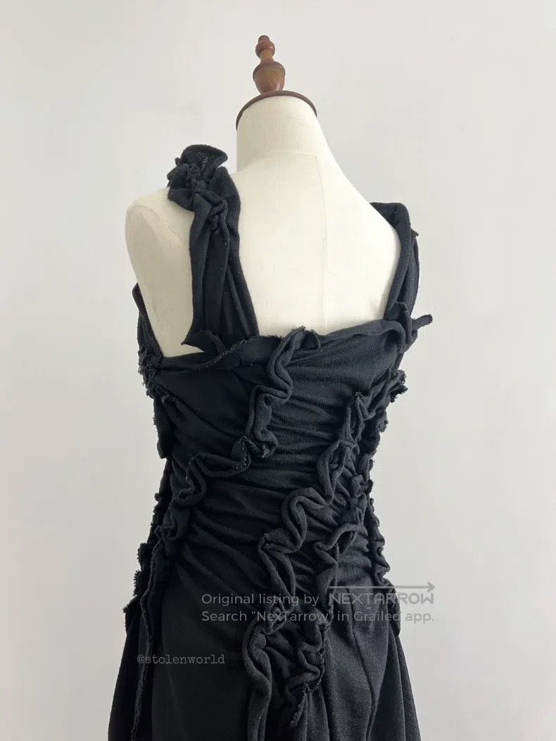 Comme des Garcons Comme Des Garcons Irregular pleated wool dress Size XS / US 0-2 / IT 36-38 - 6 Thumbnail