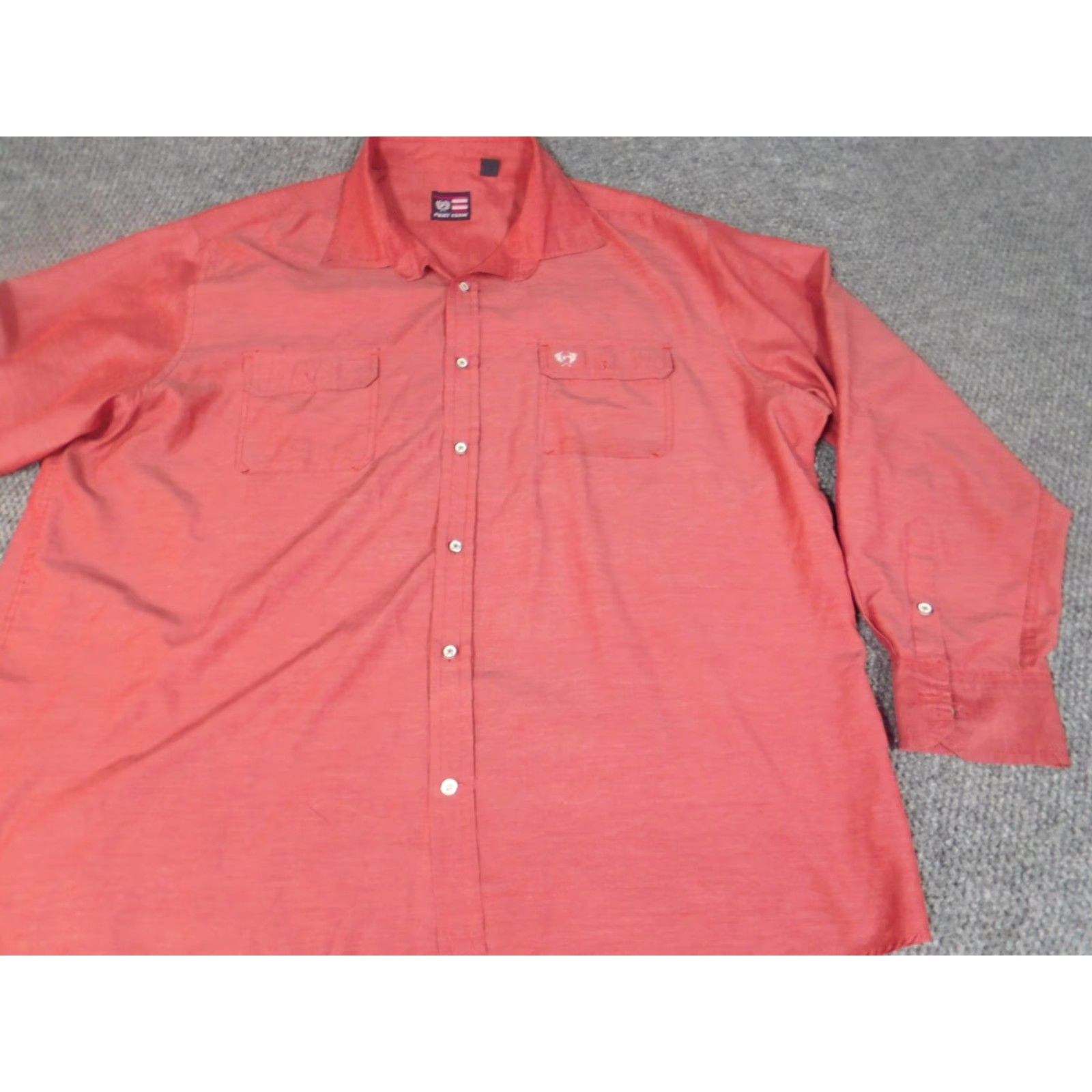 Phat Farm Phat Farm Shirt Mens 3XL Red Button-Down Hip Hop Classic Plaid Long Sleeve Collared Down Cotton Size US XXL / EU 58 / 5 - 2 Thumbnail