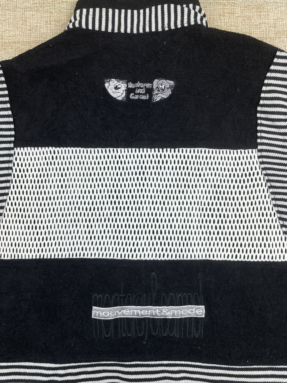 Vintage Vintage Monterey & Caramel Japanese Brand Stripes Vest Size US M / EU 48-50 / 2 - 10 Thumbnail