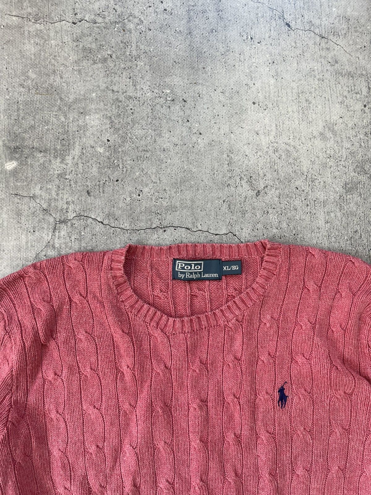 Polo Ralph Lauren Vintage Polo Ralph Lauren Sweater Knit Mini Logo Mens 90s Size US XL / EU 56 / 4 - 4 Thumbnail