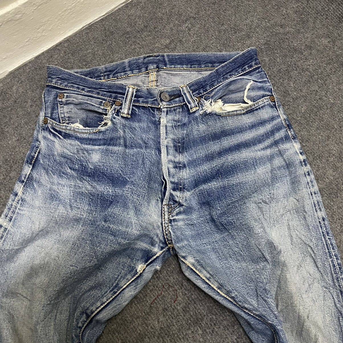 The Flat Head The Flat Head Selvedge Distressed Jeans Size US 30 / EU 46 - 6 Thumbnail