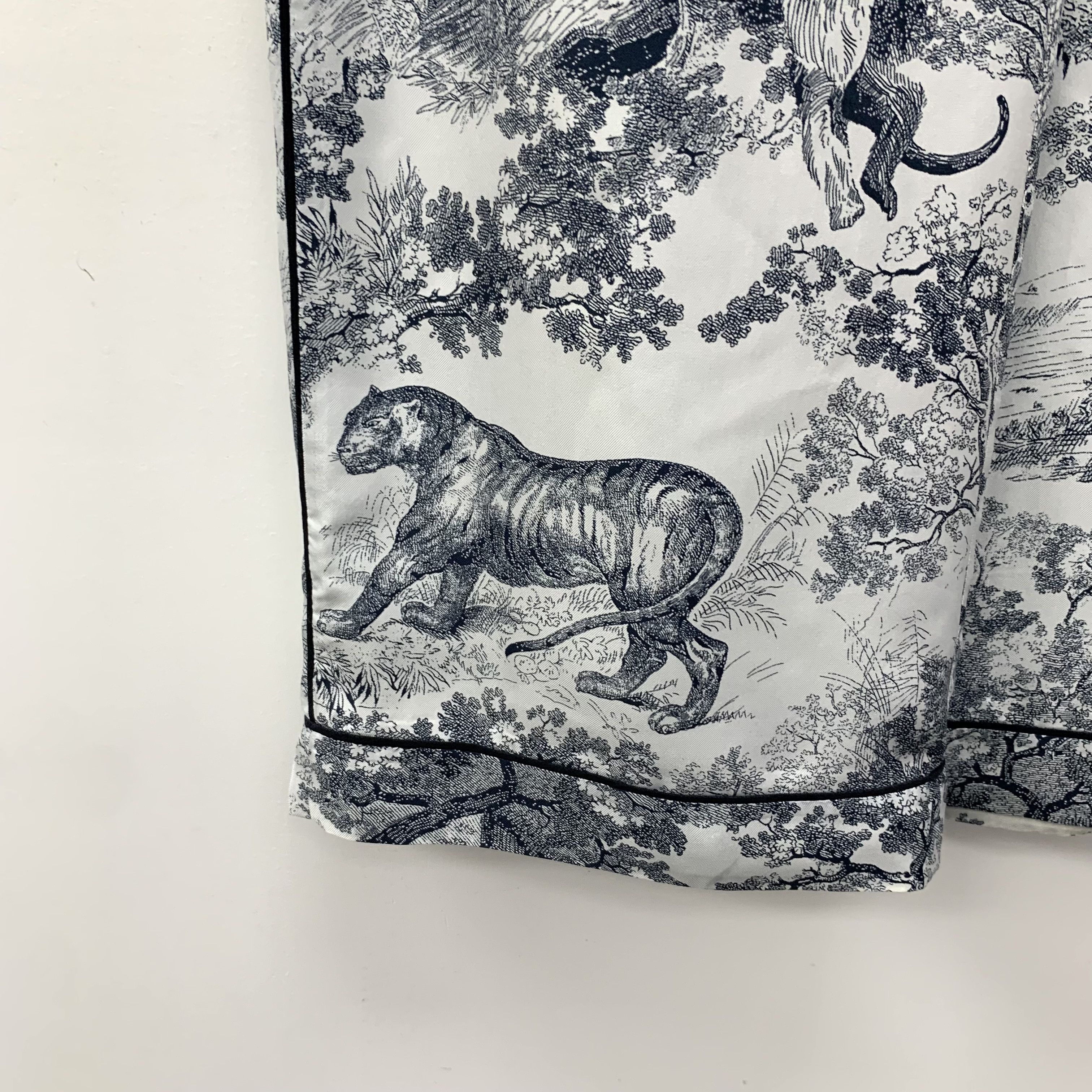 Dior Christian Dior Silk Pants Animal Print (Size XXS) Size 24" / US 00 / IT 34 - 5 Thumbnail