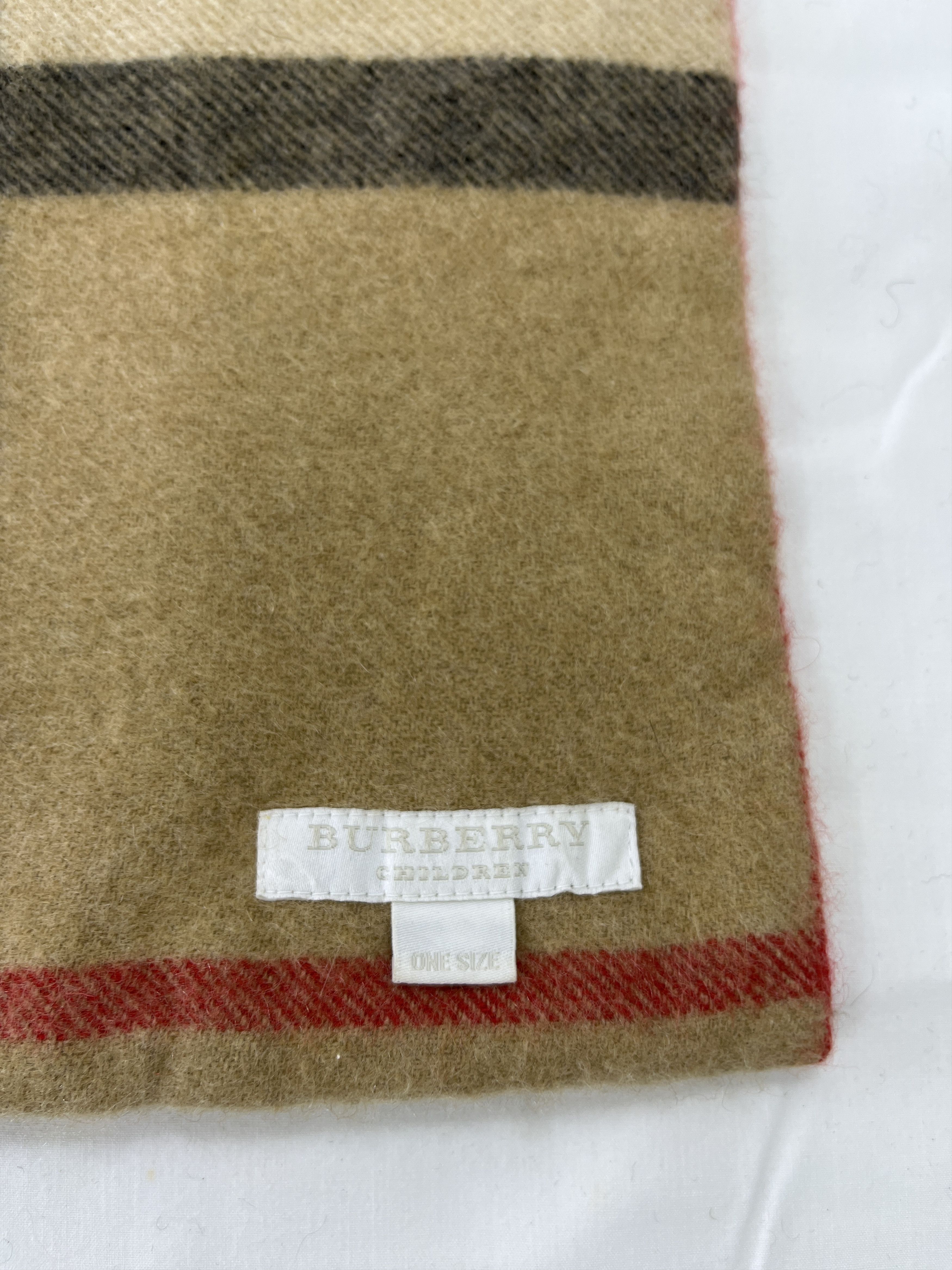 Burberry × Vintage Burberry Cashmere Snood T078 Size ONE SIZE - 5 Thumbnail