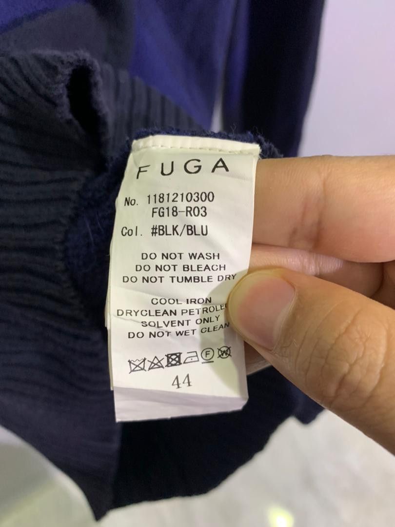 GOSTAR DE FUGA FUGA Japan Abstract Knit Sweater – Yohji Style Size US M / EU 48-50 / 2 - 9 Thumbnail