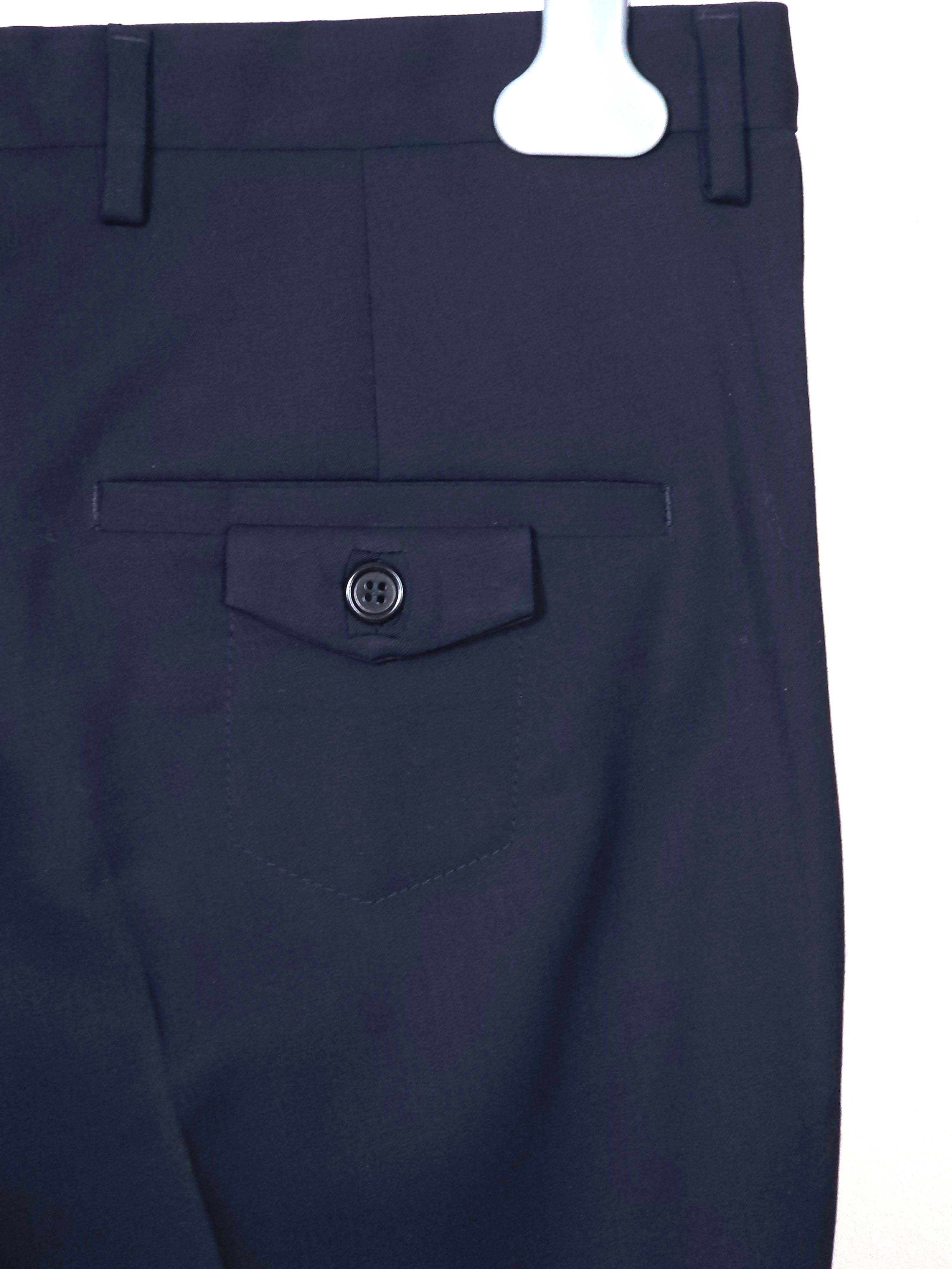 Miu Miu Navy Virgin Wool Pants IT46/US32 Size US 32 / EU 48 - 5 Thumbnail