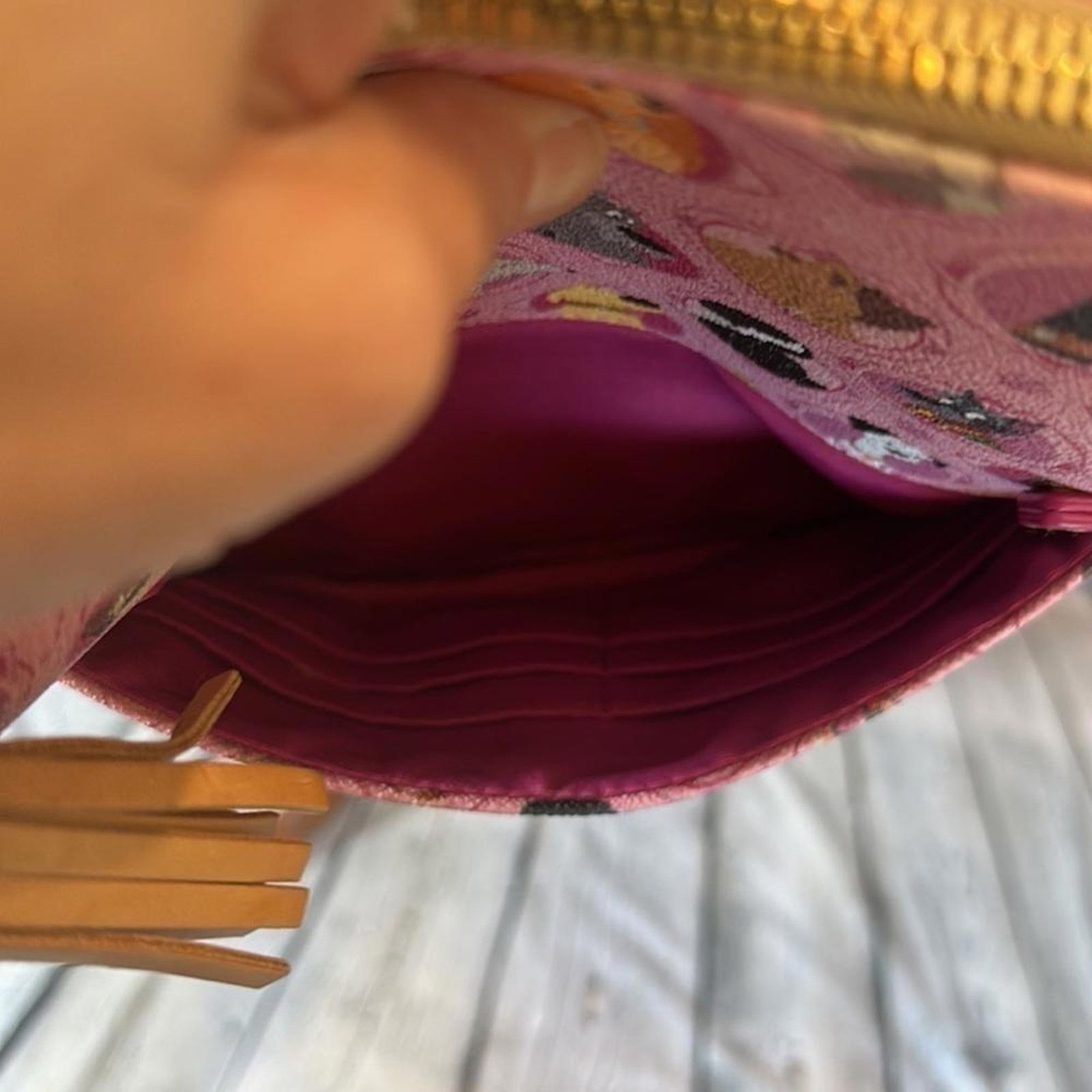 Dooney & Bourke Rare Dooney & Bourke Disney Dogs Crossbody Bag - Pink Size ONE SIZE - 9 Thumbnail