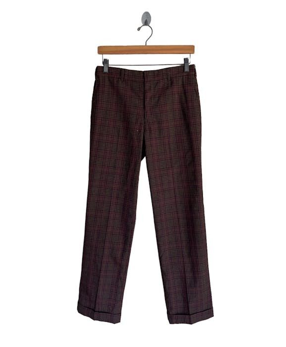Vintage Vintage Plaid Tartan Casual Pant Size US 29 - 1 Thumbnail