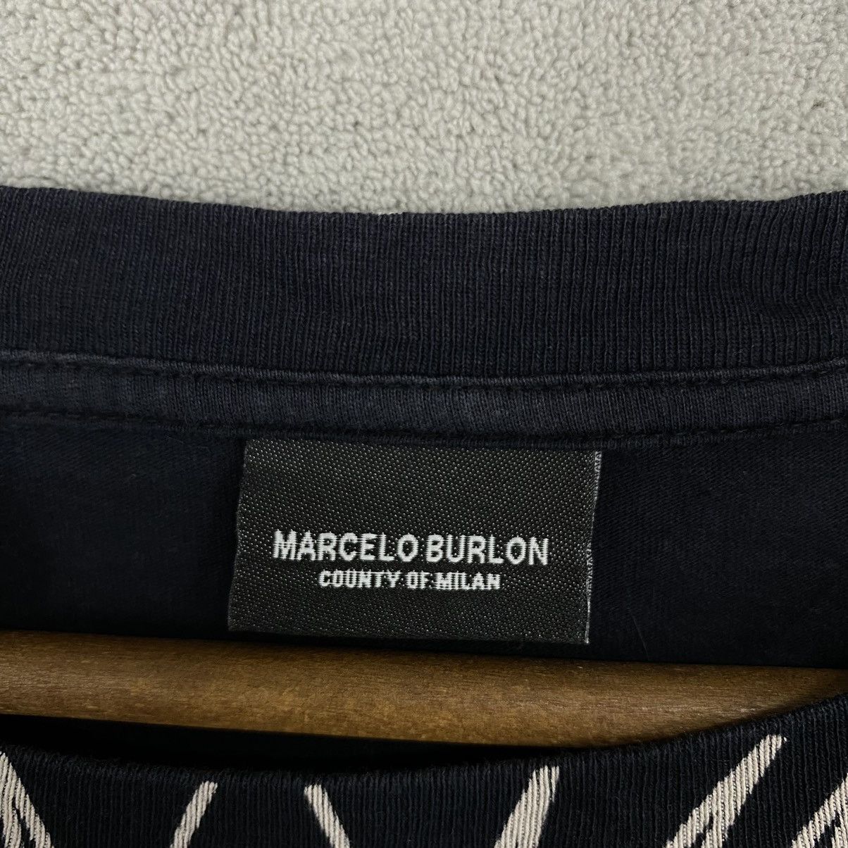 Marcelo Burlon MARCELO BURLON WING BLACK TEE Size US M / EU 48-50 / 2 - 9 Thumbnail