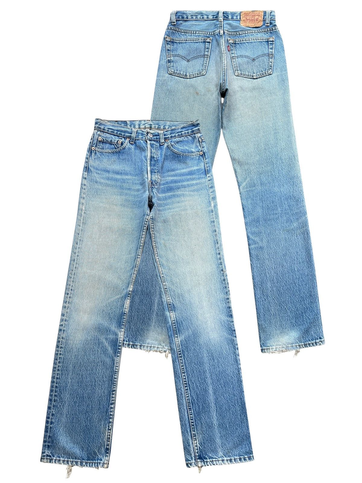 Levi's Vintage 90s Levis 501 Stonewash Denim Jeans Size US 30 / EU 46 - 1 Thumbnail