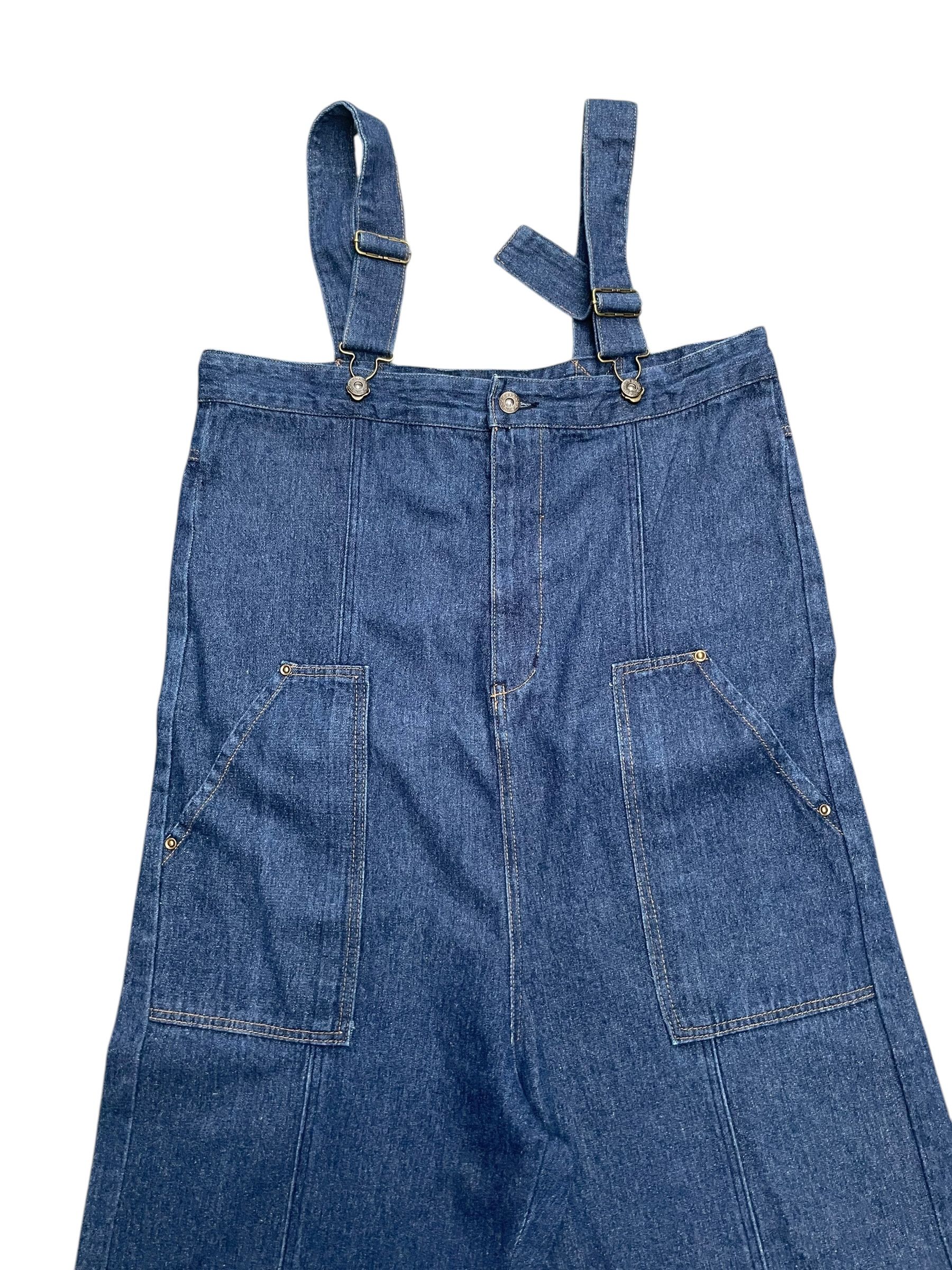 Moss Samansa Mos2 Denim Jumper Size US 36 / EU 52 - 2 Thumbnail