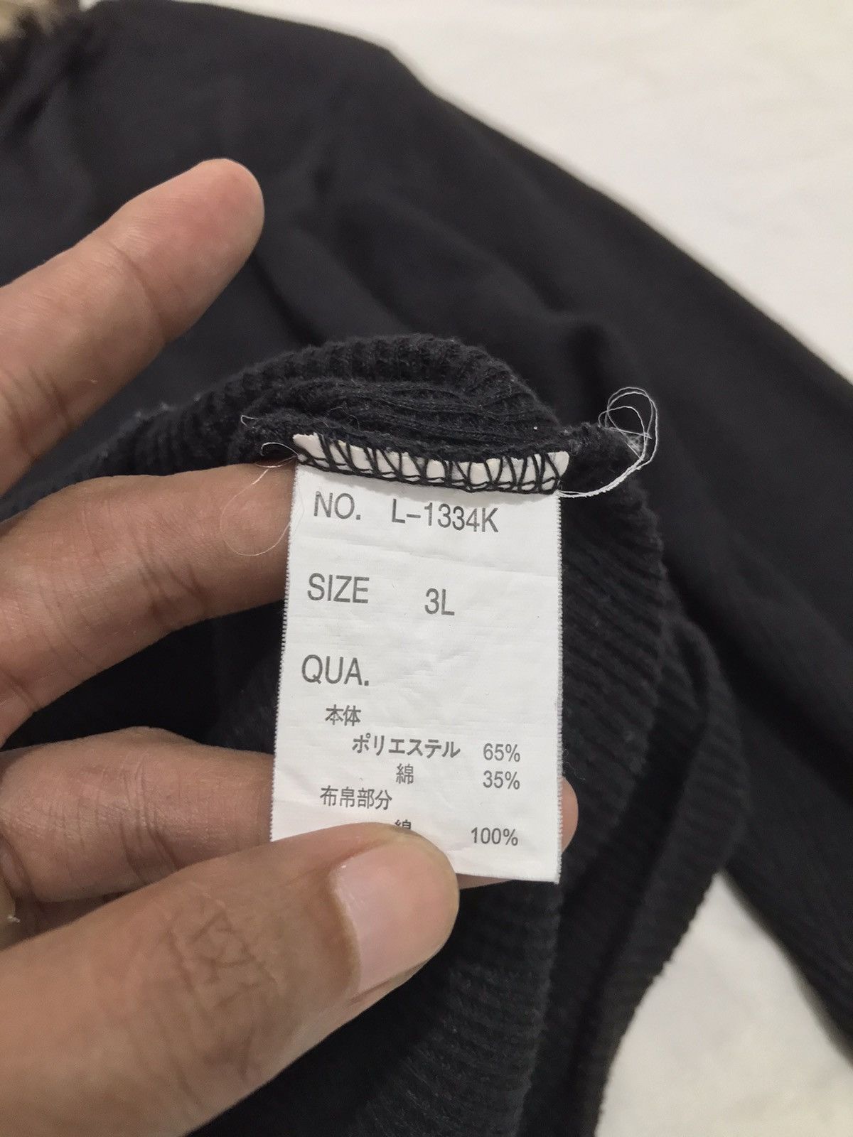 If Six Was Nine Japanese Zip Fur hoodie Black lgb Ifsixwasnine style Size US XL / EU 56 / 4 - 5 Thumbnail